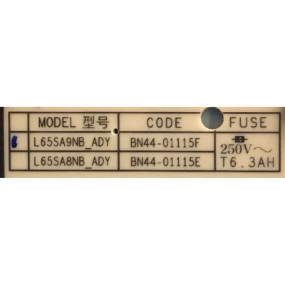 FUENTE PARA TV SAMSUNG / NUMERO DE PARTE BN44-01115F / L65SA9NB_ADY / BN440115F / MODELOS QN65QN90AAF / QN65QN9DAAFXZA / GQ65QN90AATXZG / GQ65QN91AATXZG / GQ65QN92AATXZG / GQ65QN93AATXZG / GQ65QN94AATXZG / QN65QN90AAGXPE / QN65QN90AAGXZS / QN65QN90AAKXZL - Imagen 2